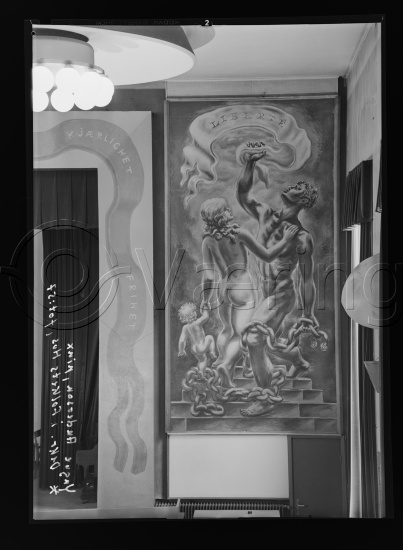 Glassplate og negativ film