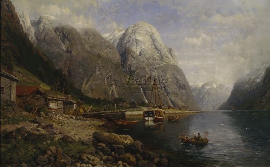 Anders Askevold (1834-1900), 
Size: 56x90 cm, 
Location: Private, 
Photo: O.Vaering
