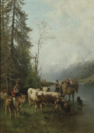 Anders Askevold (1834-1900), 
Dimensions: 155x111 cm/
Location: Private, 
Photo: O.Vaering