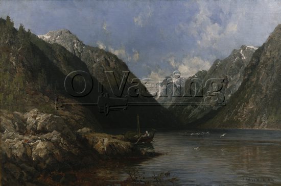 Anders Askevold (1834-1900), Size: 50x74 cm, Oil on canavas, Location: Private, Photo: O.Vaering/ Per Henrik Petersson, 1998