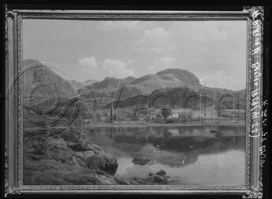 Glassplate og negativ film