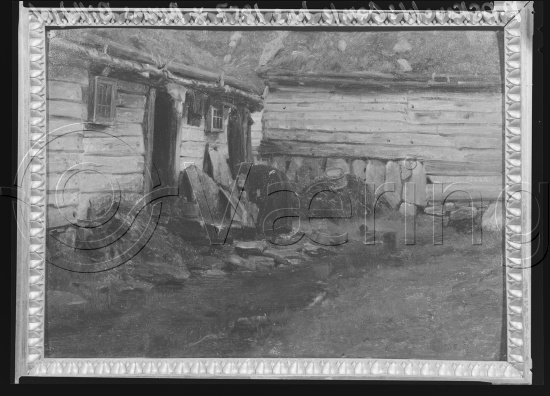 Glassplate og negativ film