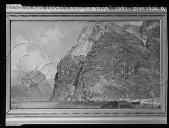 Glassplate og negativ film