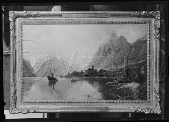 Glassplate og negativ film
