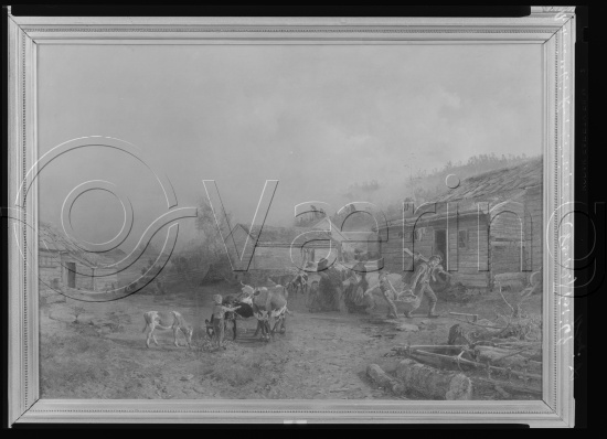 Glassplate og negativ film
