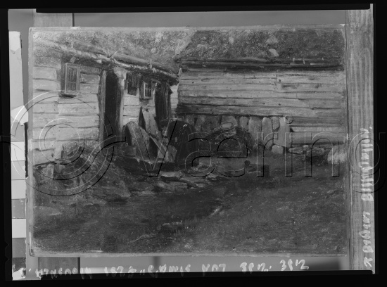 Glassplate og negativ film