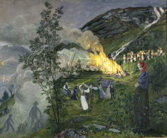 Nikolai Johannes Astrup (1880-1928)
Size: 85x106 cm
Location: Private, 
Photo: O.Vaering