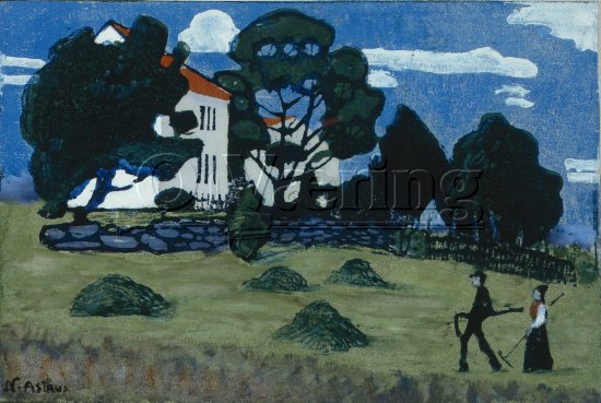 Nikolai Johannes Astrup (1880-1928)
Size: 15x22 / farvetresnitt med håndkolorering
Location: Private
Photo: O.Væring