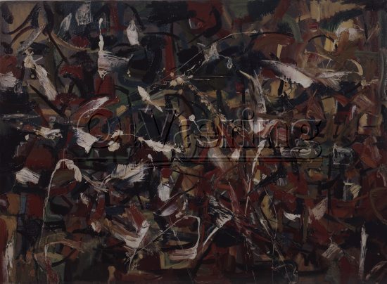 Artist: Jean-Paul Riopelle (1923-2002) Canadian painter/
Dimensions: 
Photocredit: O.Væring/Artist/
Digital Size: High-res TIFF and JPG/