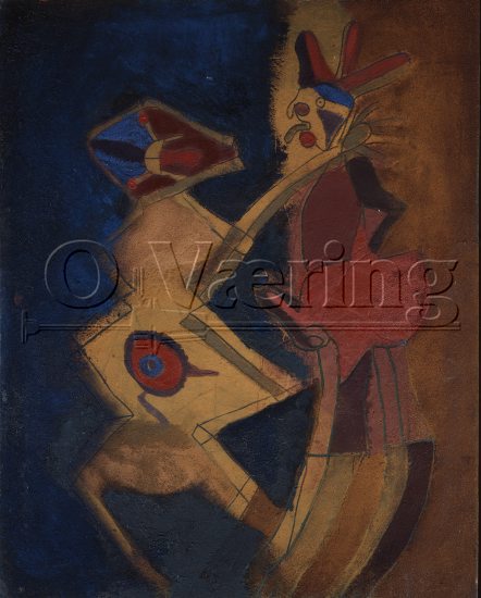 Artist: Francisco Toledo (1940 - ) Mexican artist/
Dimensions: 92x73 cm/
Photocredit: O.Væring/Artist/
Digital Size: High-res TIFF and JPG/