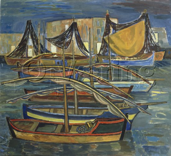 Reidar Aulie (1904-1977)
Size: 100x111 cm
Location: Private
Photo: O.Væring
