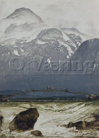 Peder Balke (1804-1887), 
Size: 35x26 cm
Location: Private, 
Photo: O.Væring 