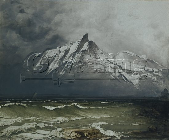 Peder Balke (1804-1887)
Size: 60x71.5 cm
Location: Museum, 
Photo: O.Væring 