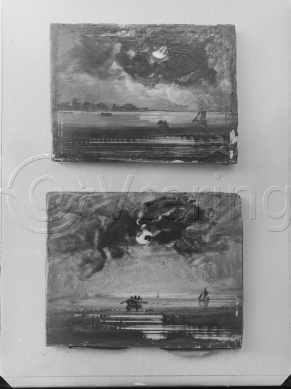 Glassplate og negativ film