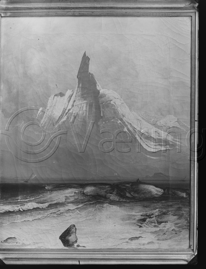 Glassplate og negativ film