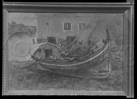 Glassplate og negativ film