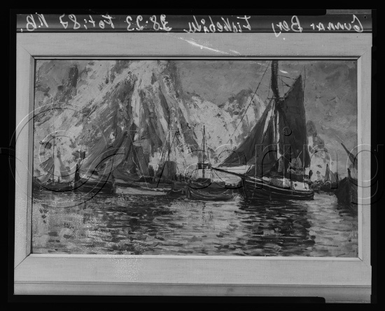Glassplate og negativ film