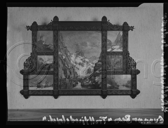 Glassplate og negativ film