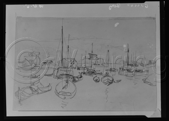 Glassplate og negativ film