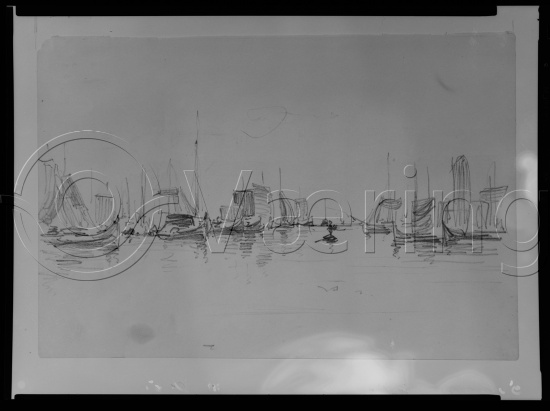 Glassplate og negativ film