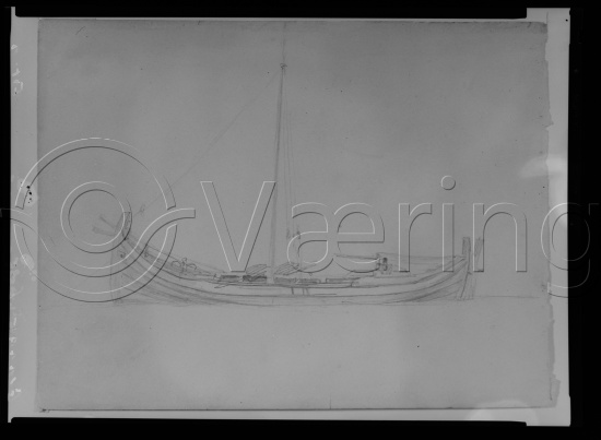 Glassplate og negativ film