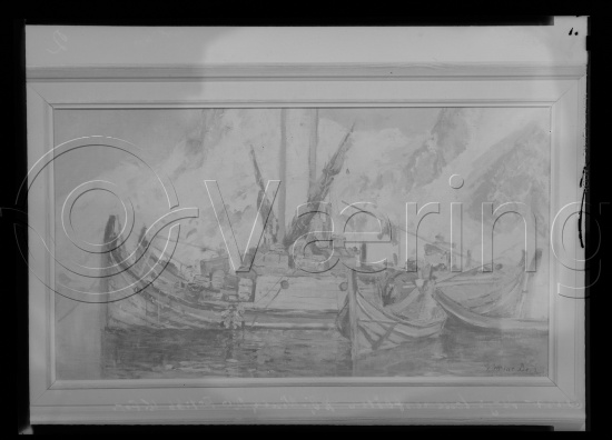 Glassplate og negativ film