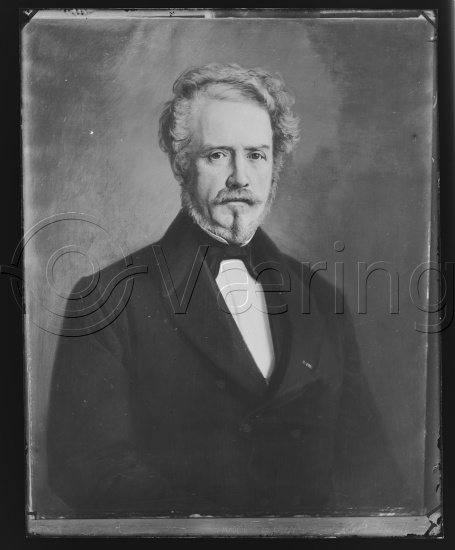 Glassplate og negativ bladfilm