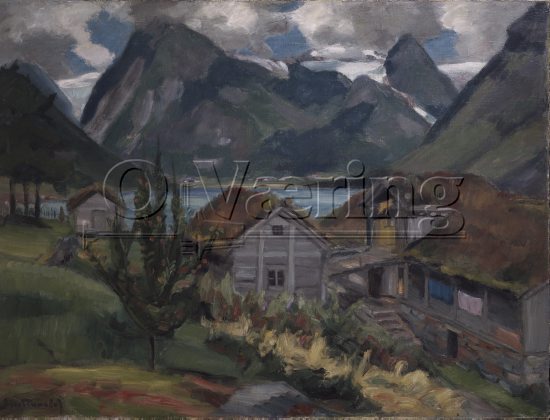 Artist: Bernt Tunold (1877-1946)
Size: 67x90 cm
Location: Museum/
Photo: O.Væring/
Digital size: High-res TIFF and JPG/