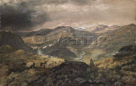 Artist: Johan Christian Dahl (1788-1857)
Dimensions: 71.8x110 cm /
PhotoCredit: O.Væring /
Digital Size: High-res TIFF and JPG /