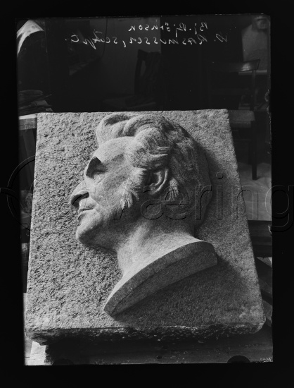 Glassplate og negativ film