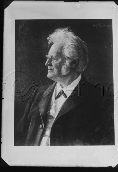 Glassplate og negativ film