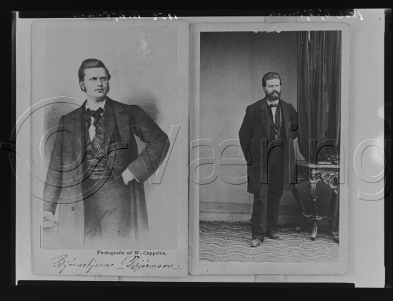 Glassplate og negativ film