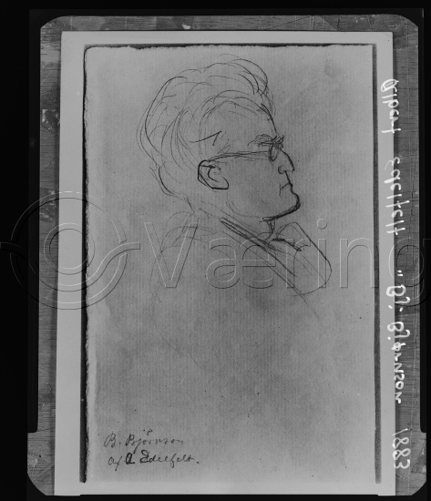 Glassplate og negativ film