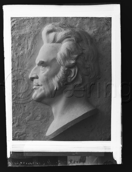 Glassplate og negativ film