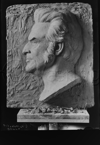 Glassplate og negativ film