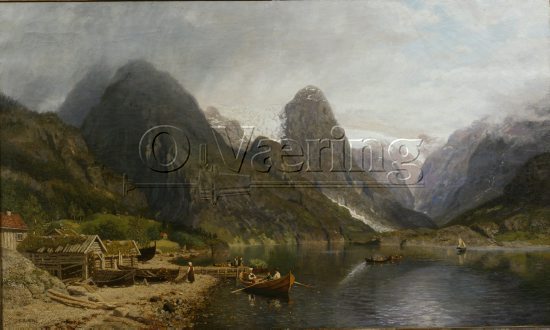 Niels Bjørnsen Møller (1827-1887)
Size: 95x157 cm, 
Genre: Painting, 
Style/Period:
Location: Private, 
Photo: Per Henrik Petersson