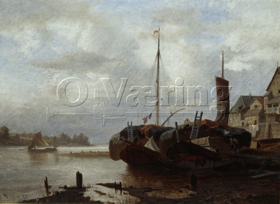 Erik Bodom (1829-1879), Size: 37x52 cm,Genre: Oil on canavas, Location: Private, Photo: Per Henrik Petersson