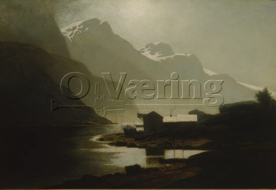 Erik Bodom (1829-1879)
Size: 58x84 cm
Location: Private
Photo: O.Væring