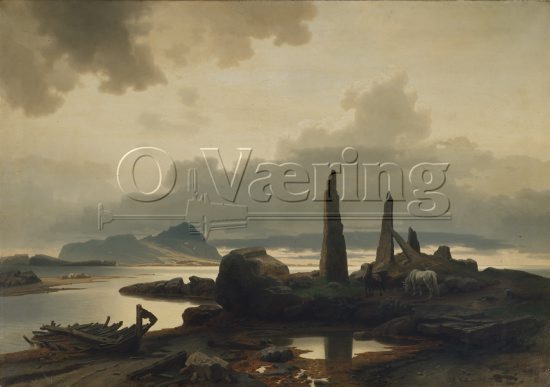 Erik Bodom (1829-1879)
Size: 114x162 cm
Location: Private
Photo: O.Væring