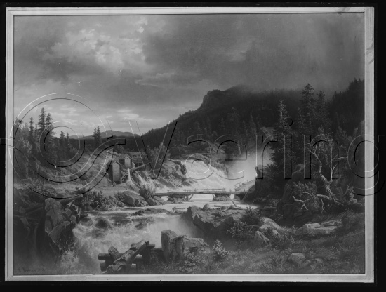 Glassplate og negativ film