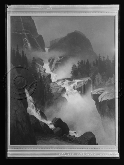 Glassplate og negativ film