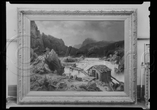 Glassplate og negativ film