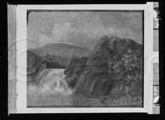 Glassplate og negativ film