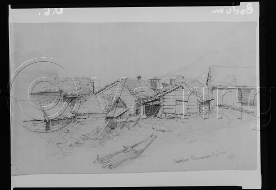 Glassplate og negativ film