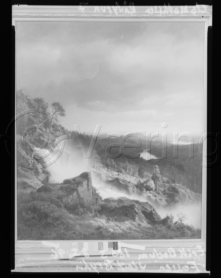 Glassplate og negativ film