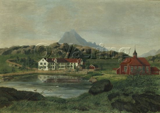Frants Diderik Bøe (1820-1892)
Size: 44x61 cm
Location: Private, 
Photo: O.Væring 