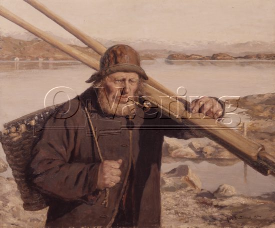 Jacob Bratland (1859-1906)
Size: 60x72 cm
Location: Museum
Photo: O.Væring
