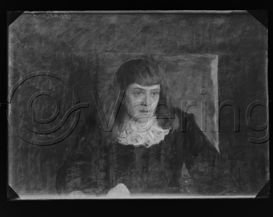 Glassplate og negativ film