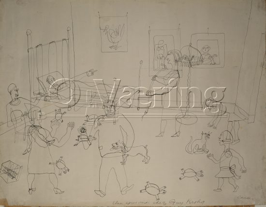 Alexander Calder (1898-1976), 
Size: 48x64 cm, 
Location: Private, 
Photo: O.Væring