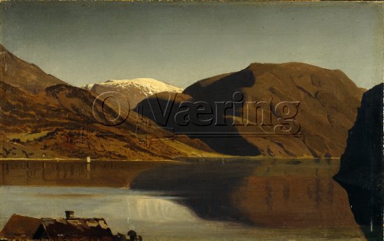 August Cappelen (1827-1852), 
Size: 40x51.5 cm
Genre: Painting, 
Location: Private, 